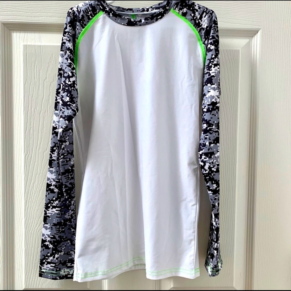 Boys Spandex Sports Performance Tee